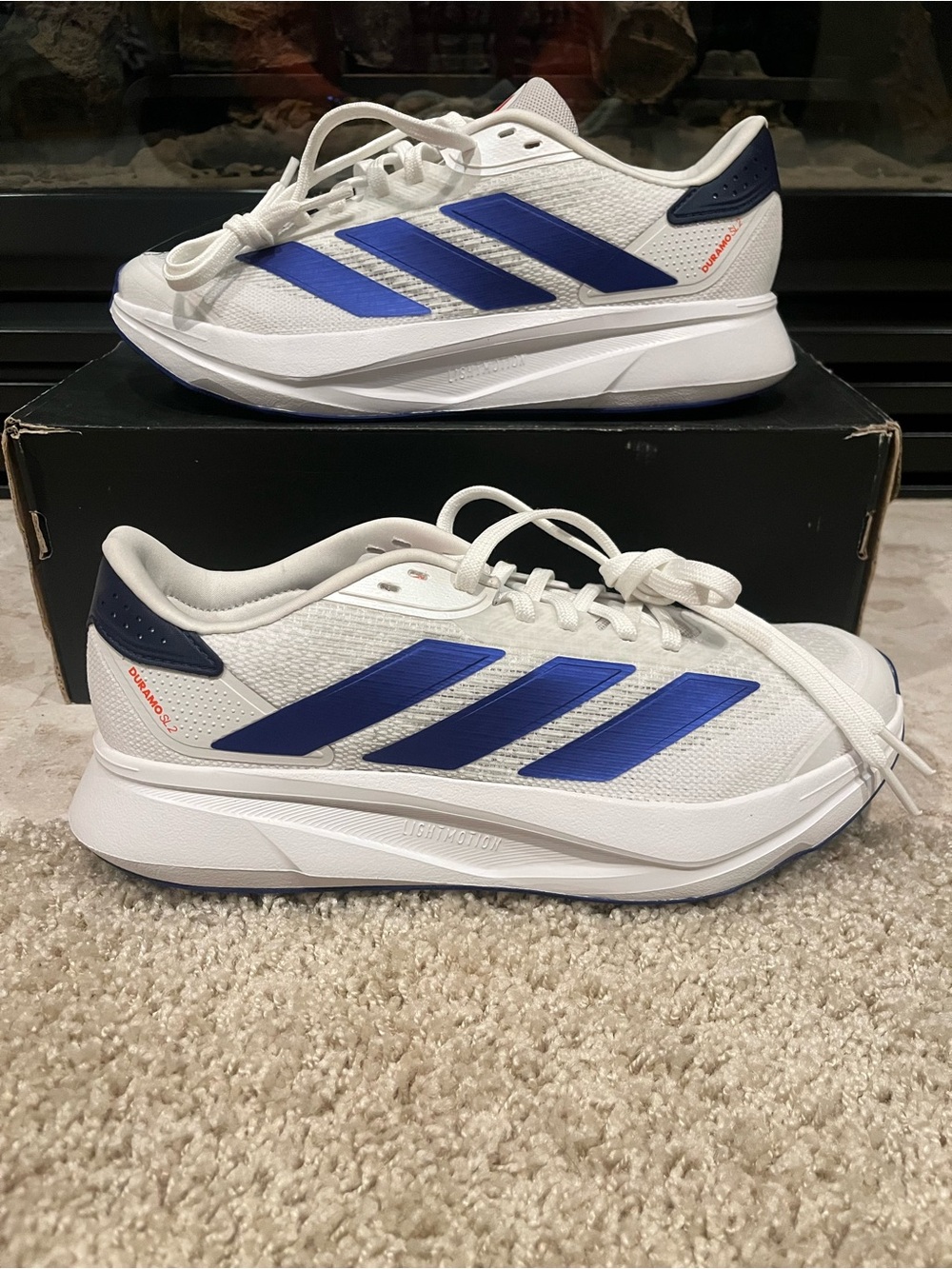 Adidas Men’s Running Shoes Duramo SL2 Size 8 Brand New Never Worn. Blue No Box